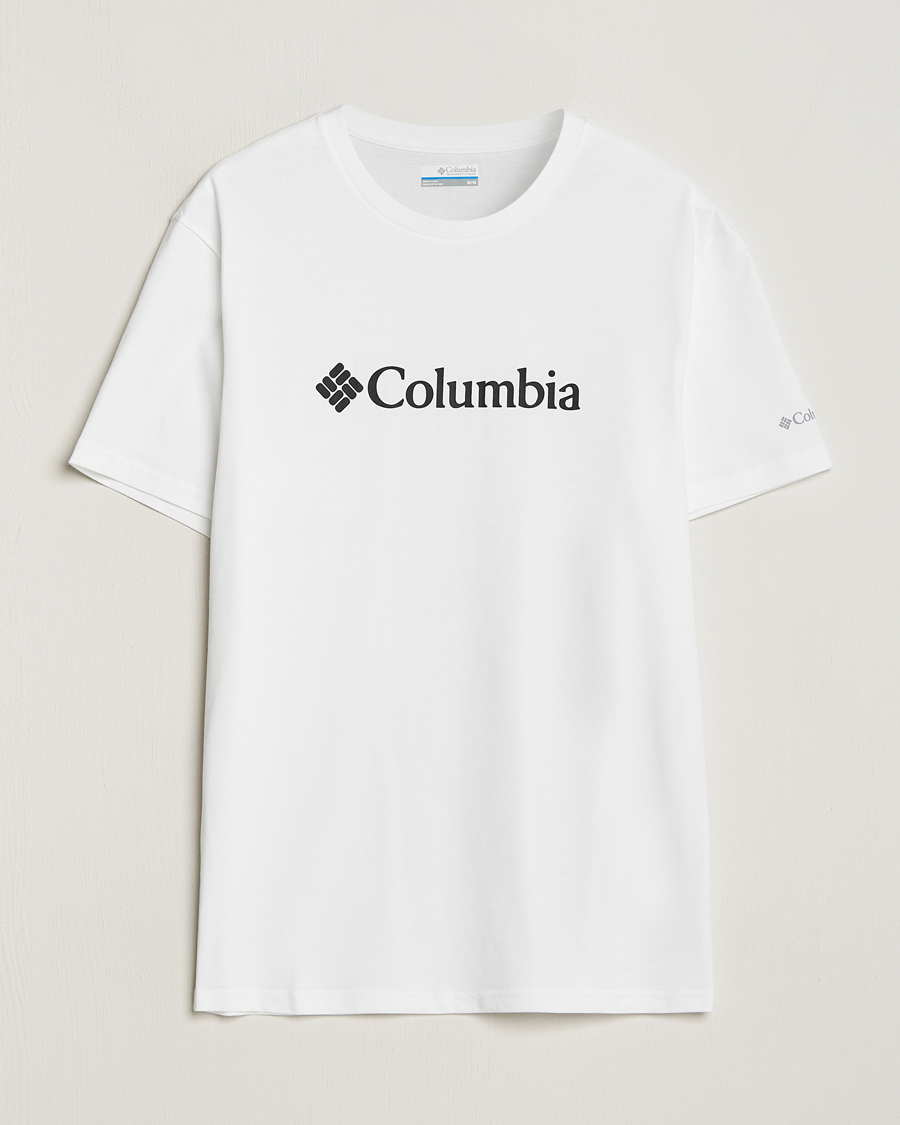 Herre | Columbia | Columbia | Organic Cotton Basic Logo T-Shirt White