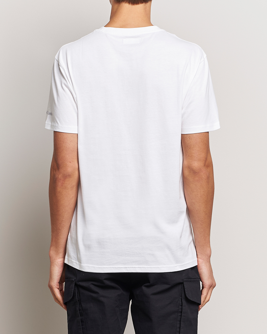 Herre | T-Shirts | Columbia | Organic Cotton Basic Logo T-Shirt White