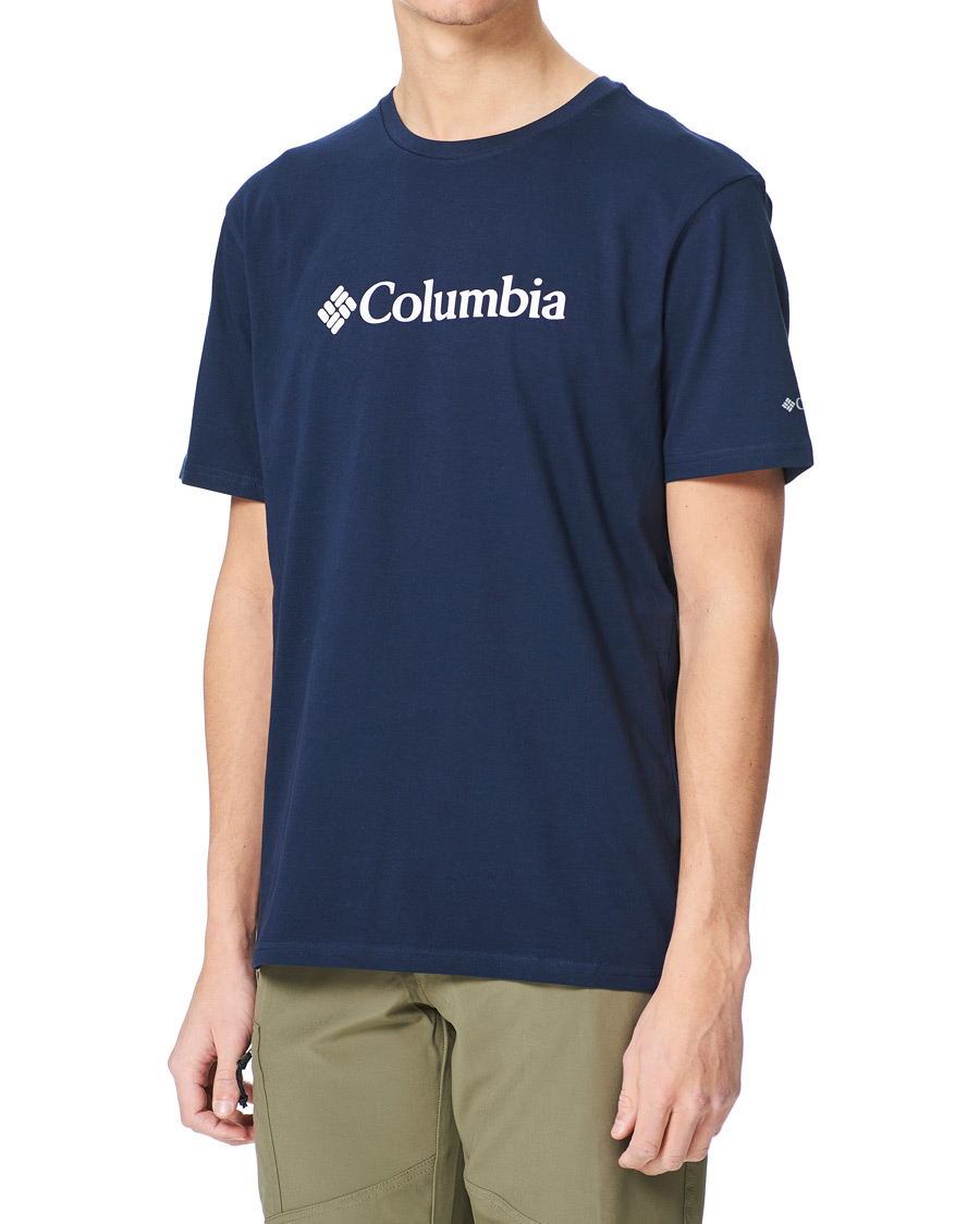 Herre | T-Shirts | Columbia | Basic Logo Tee Collegiate Navy