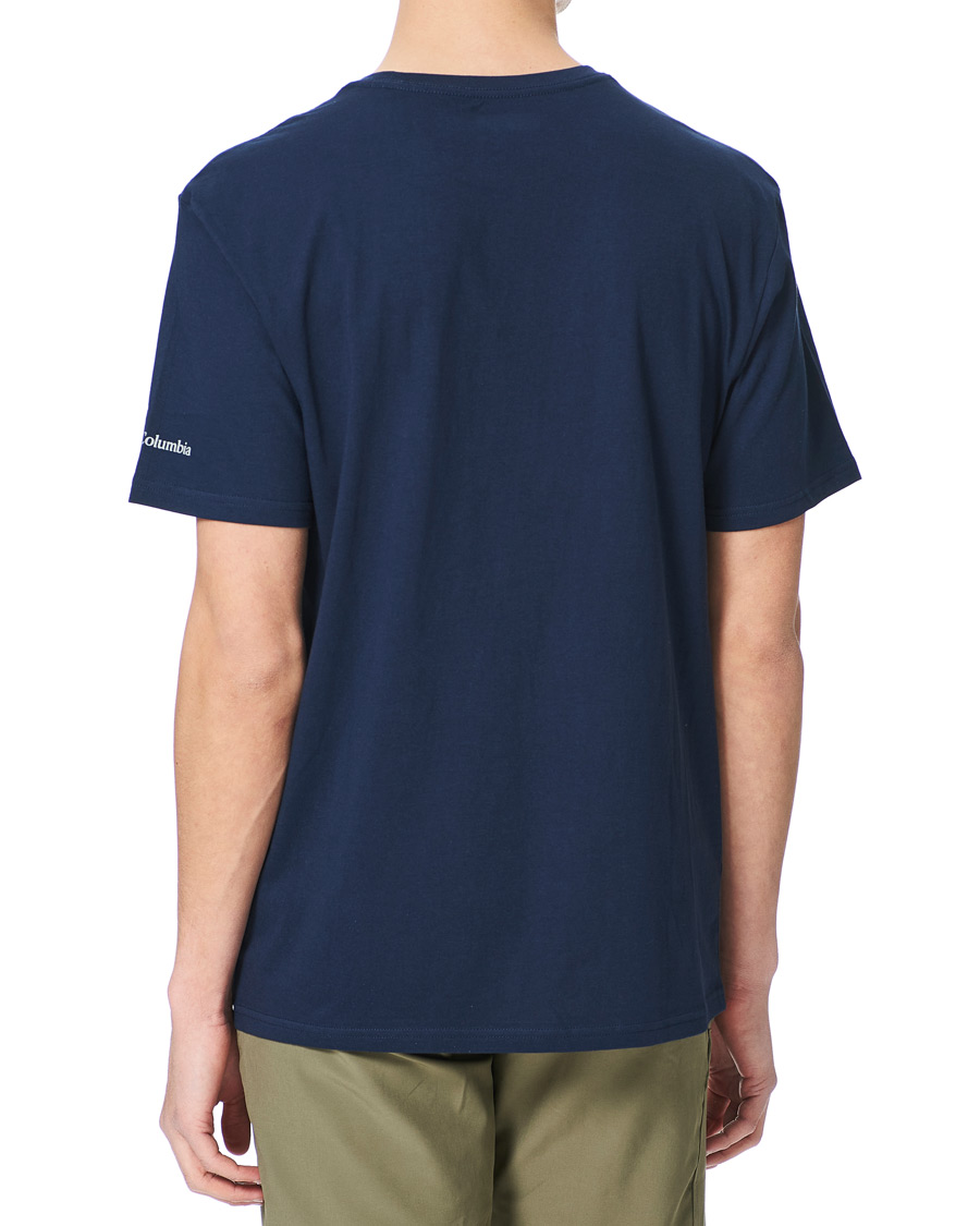 Herre | T-Shirts | Columbia | Basic Logo Tee Collegiate Navy