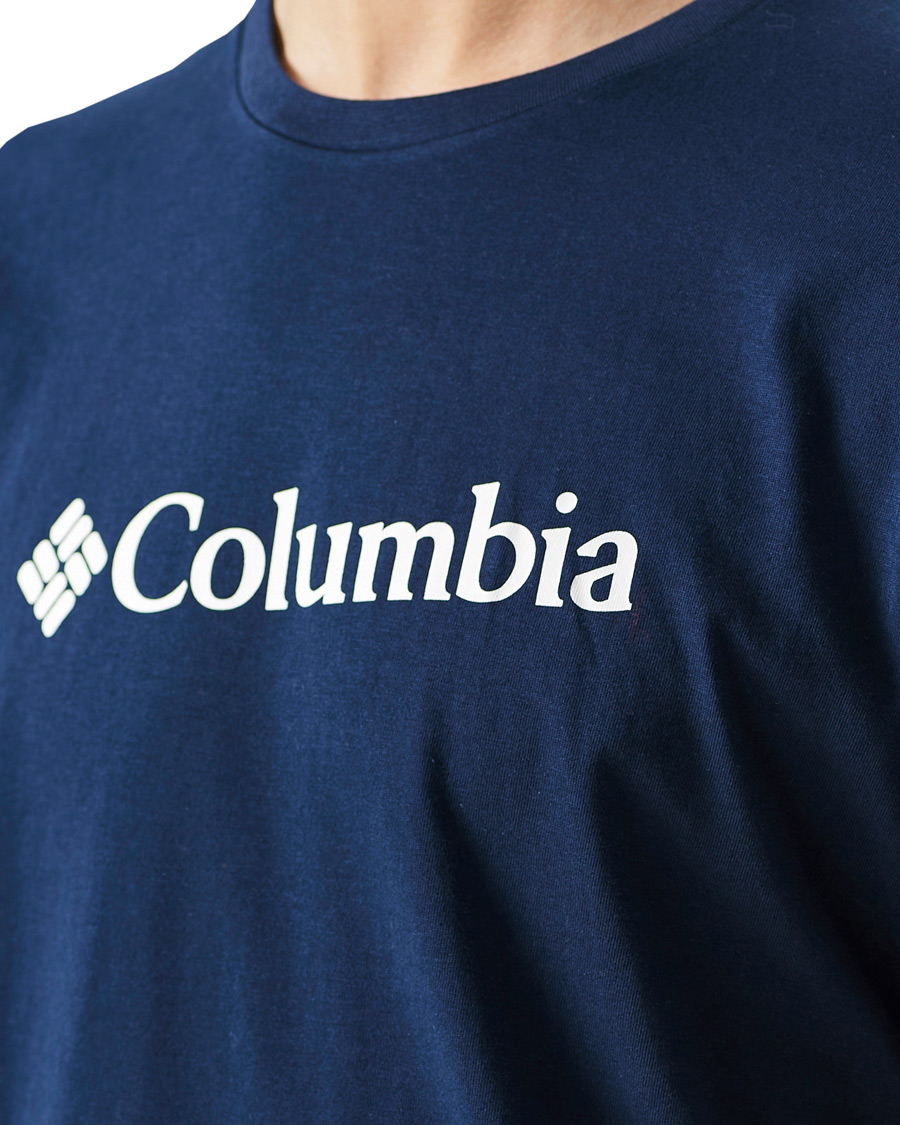 Herre | T-Shirts | Columbia | Basic Logo Tee Collegiate Navy