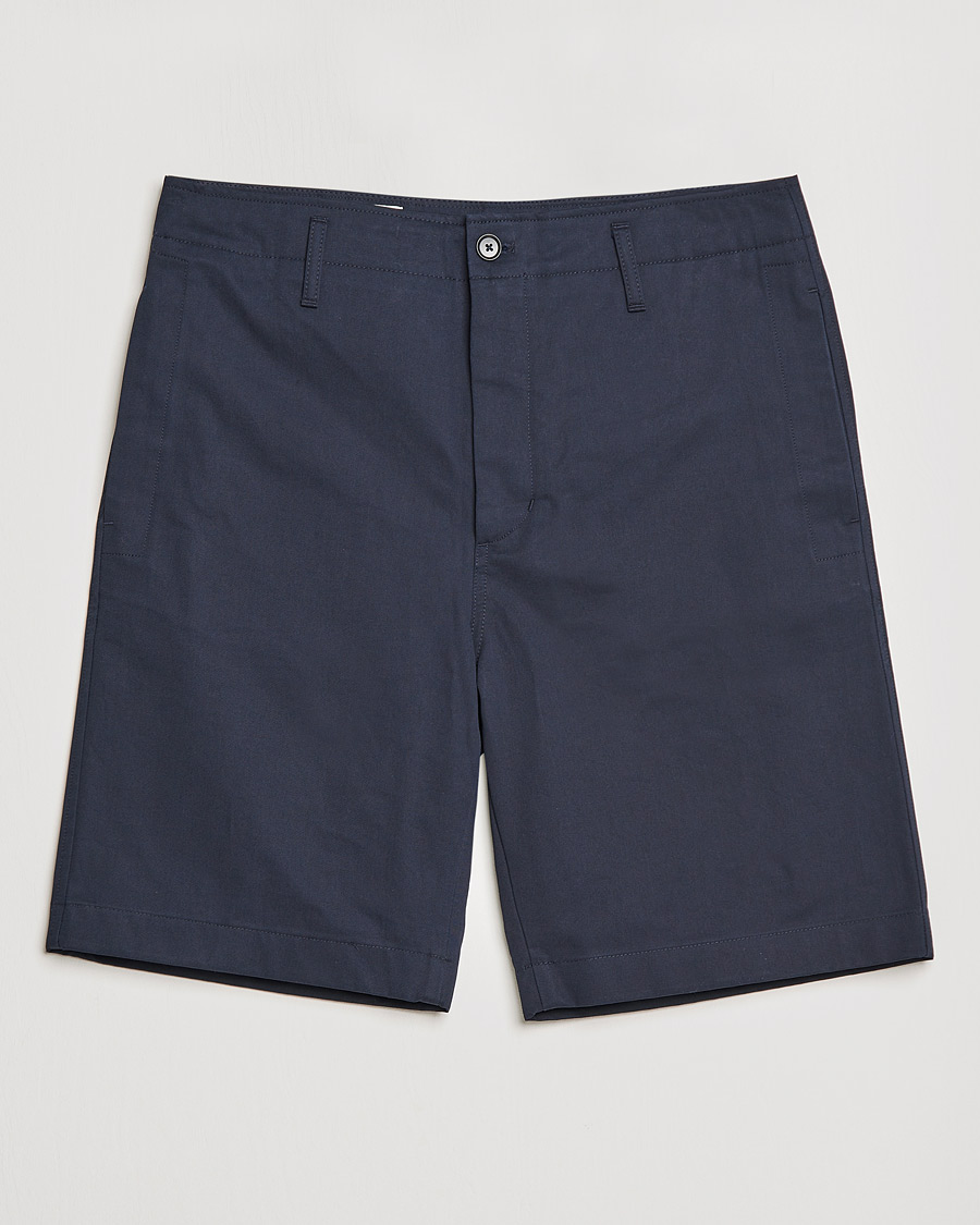 Herre | Shorts | Filippa K | Flynn Cotton Shorts Navy