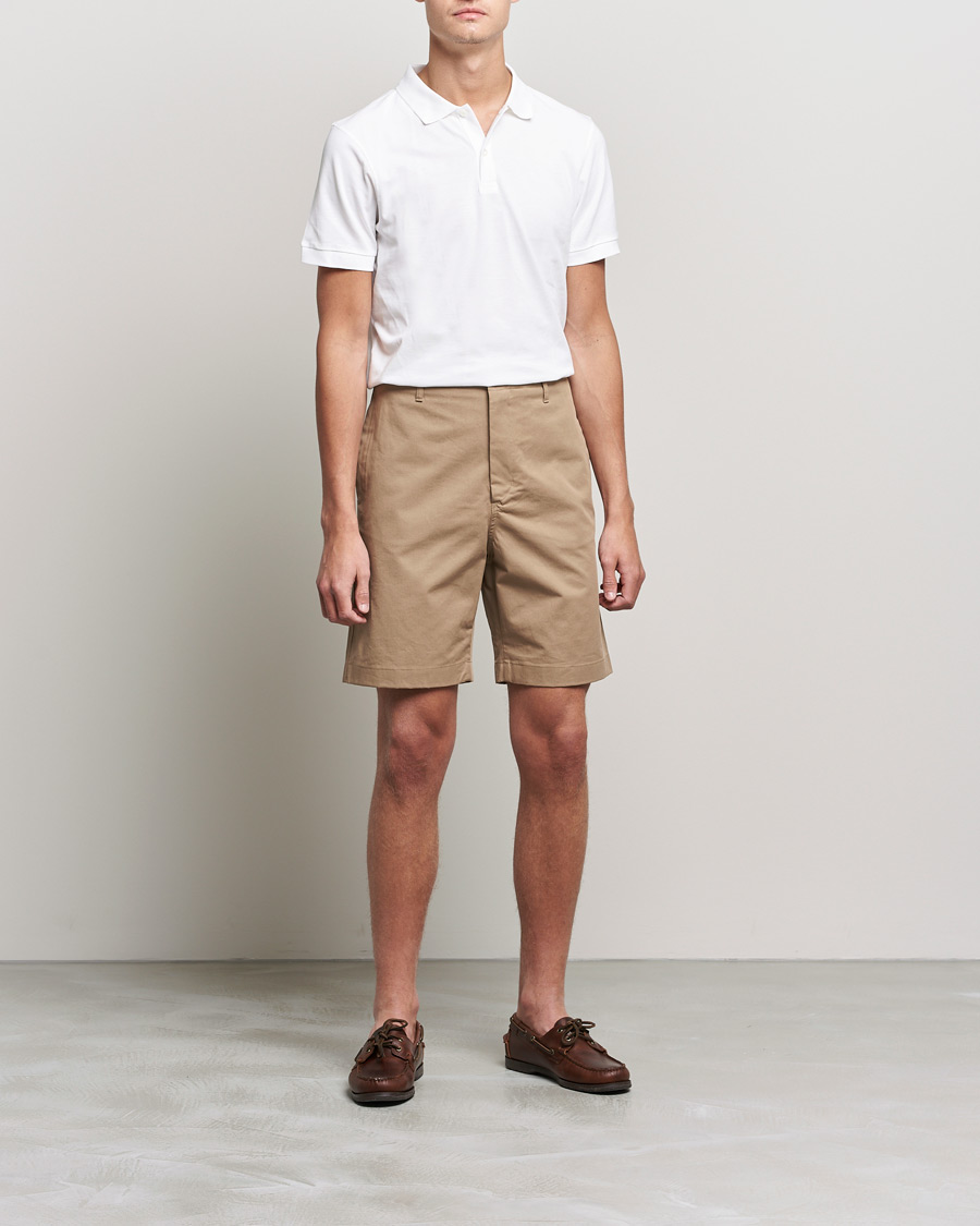 Herre | Shorts | Filippa K | Flynn Cotton Shorts Dark Khaki