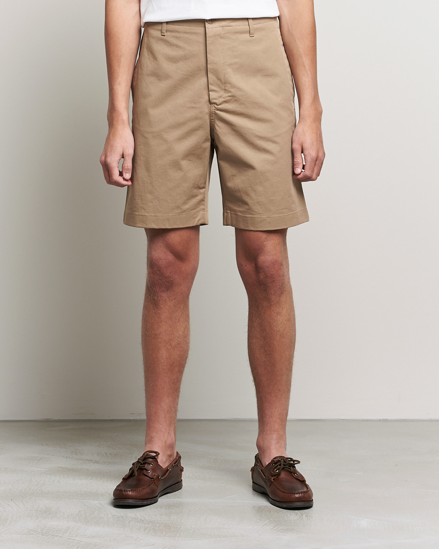 Herre | Shorts | Filippa K | Flynn Cotton Shorts Dark Khaki