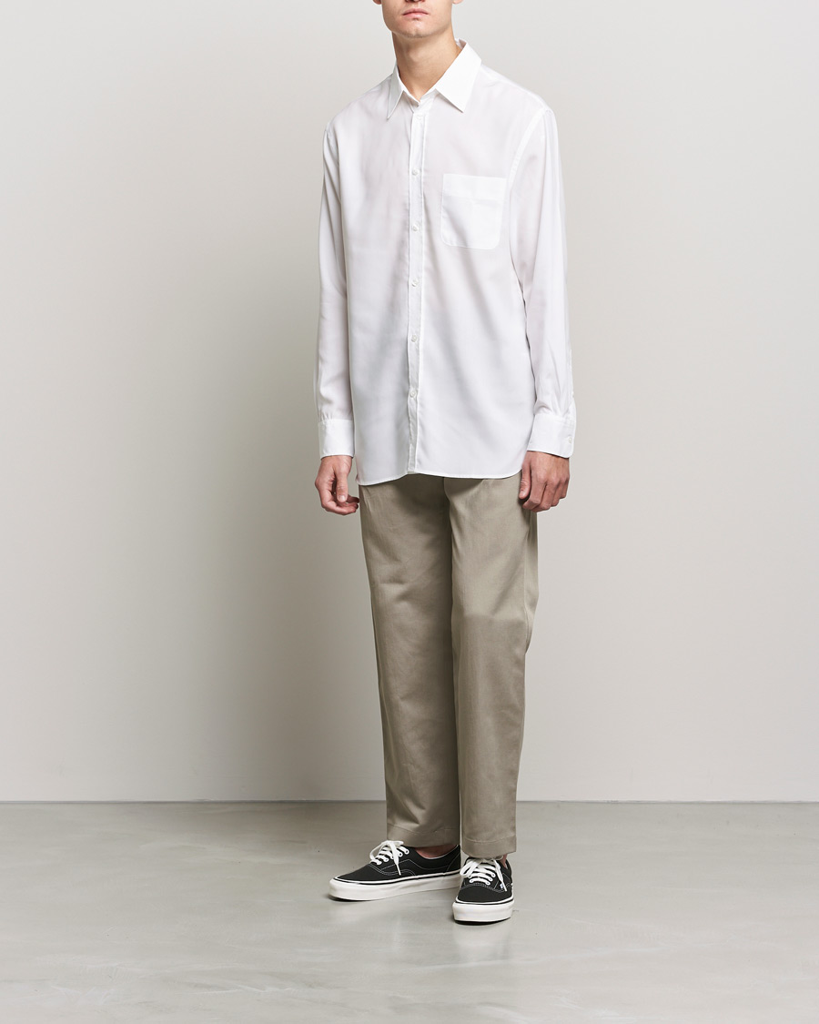 Herre | Skjorter | Filippa K | Noel Tencel Shirt White
