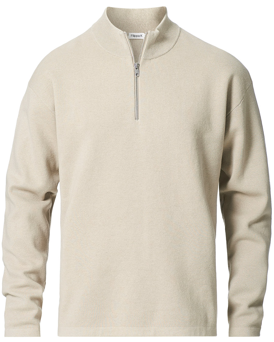 Herre | Gensere | Filippa K | Ethan Sweater Grey Beige