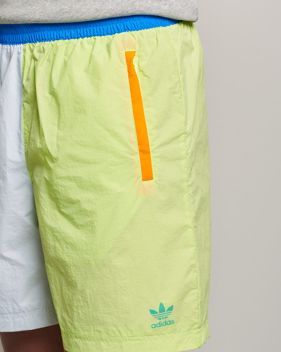 Herre | Shorts | adidas Originals | Blocked Woven Shorts Blue/Yellow