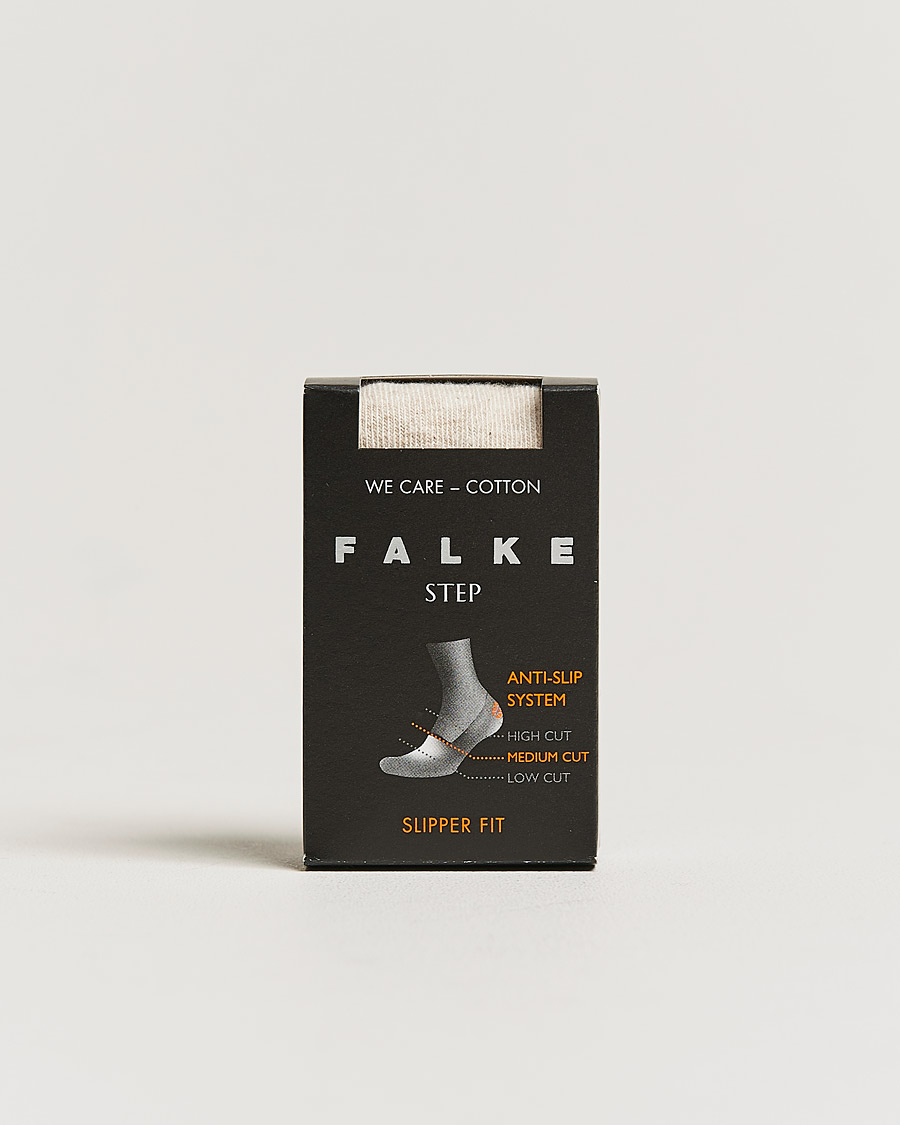 Herre | Sokker | Falke | Step In Box Loafer Sock Nature