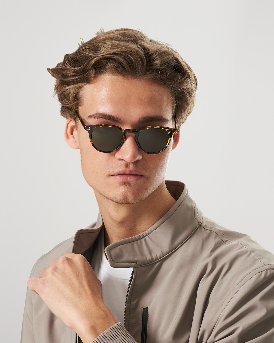 Herre |  | Garrett Leight | Clement Sunglasses Tuscan Tortoise/Pure