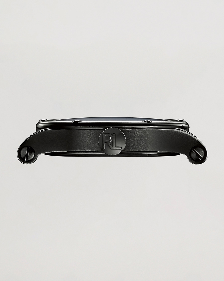 Herre | Polo Ralph Lauren 45mm Safari Chronometer Black Steel/Canvas Strap | Polo Ralph Lauren | 45mm Safari Chronometer Black Steel/Canvas Strap