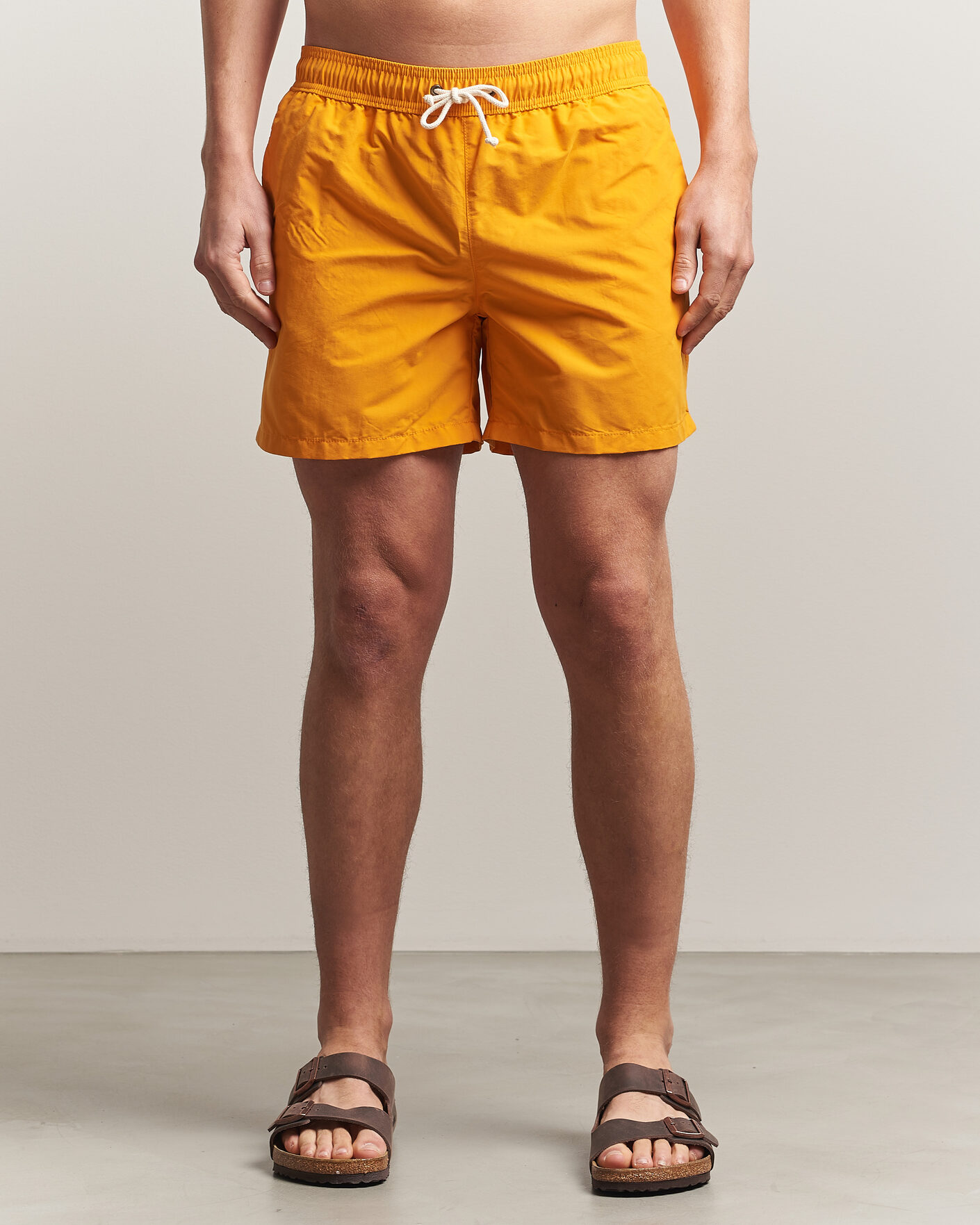 Herre | Badeshorts | Ripa Ripa | Plain Swimshorts Yellow