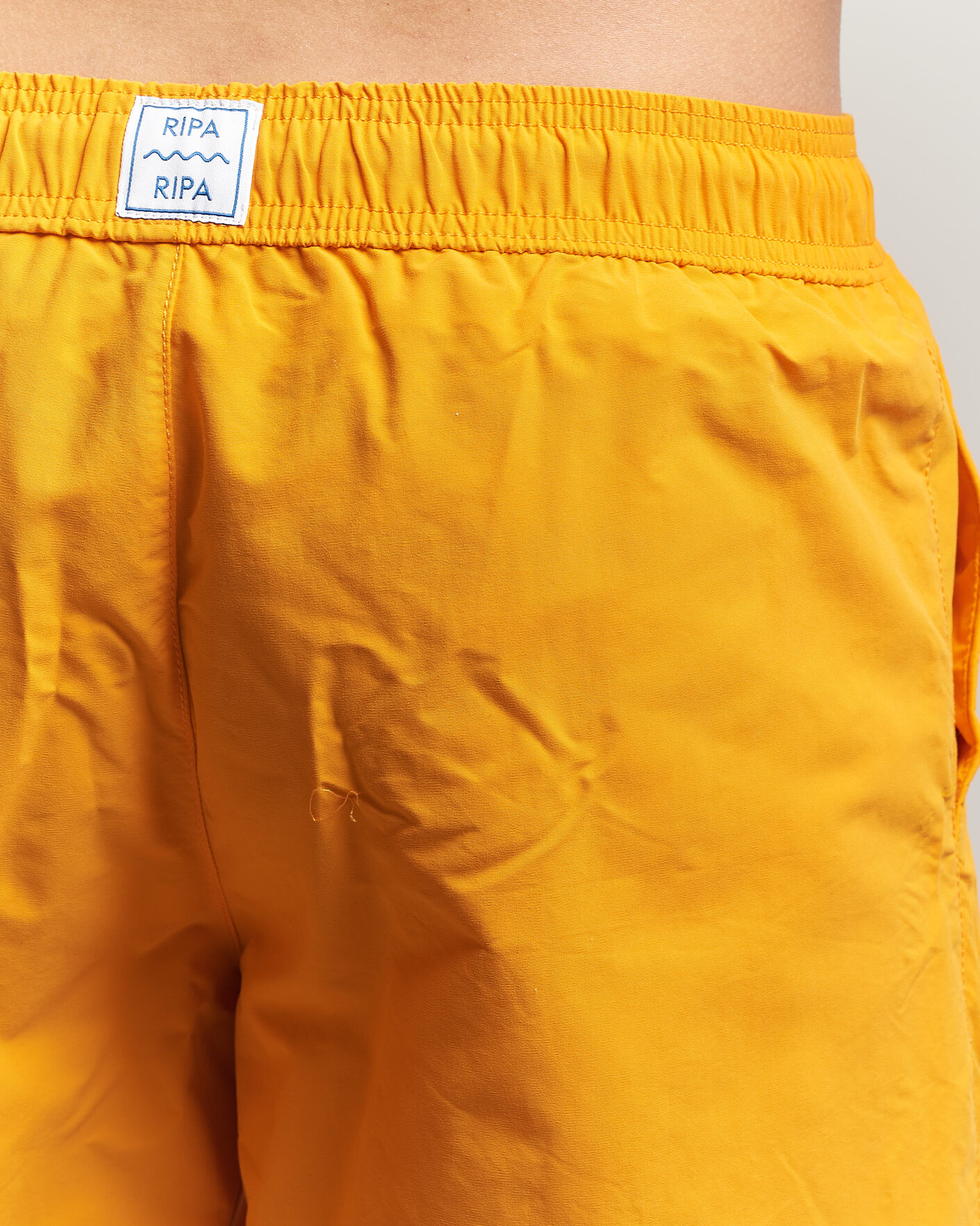 Herre | Badeshorts | Ripa Ripa | Plain Swimshorts Yellow