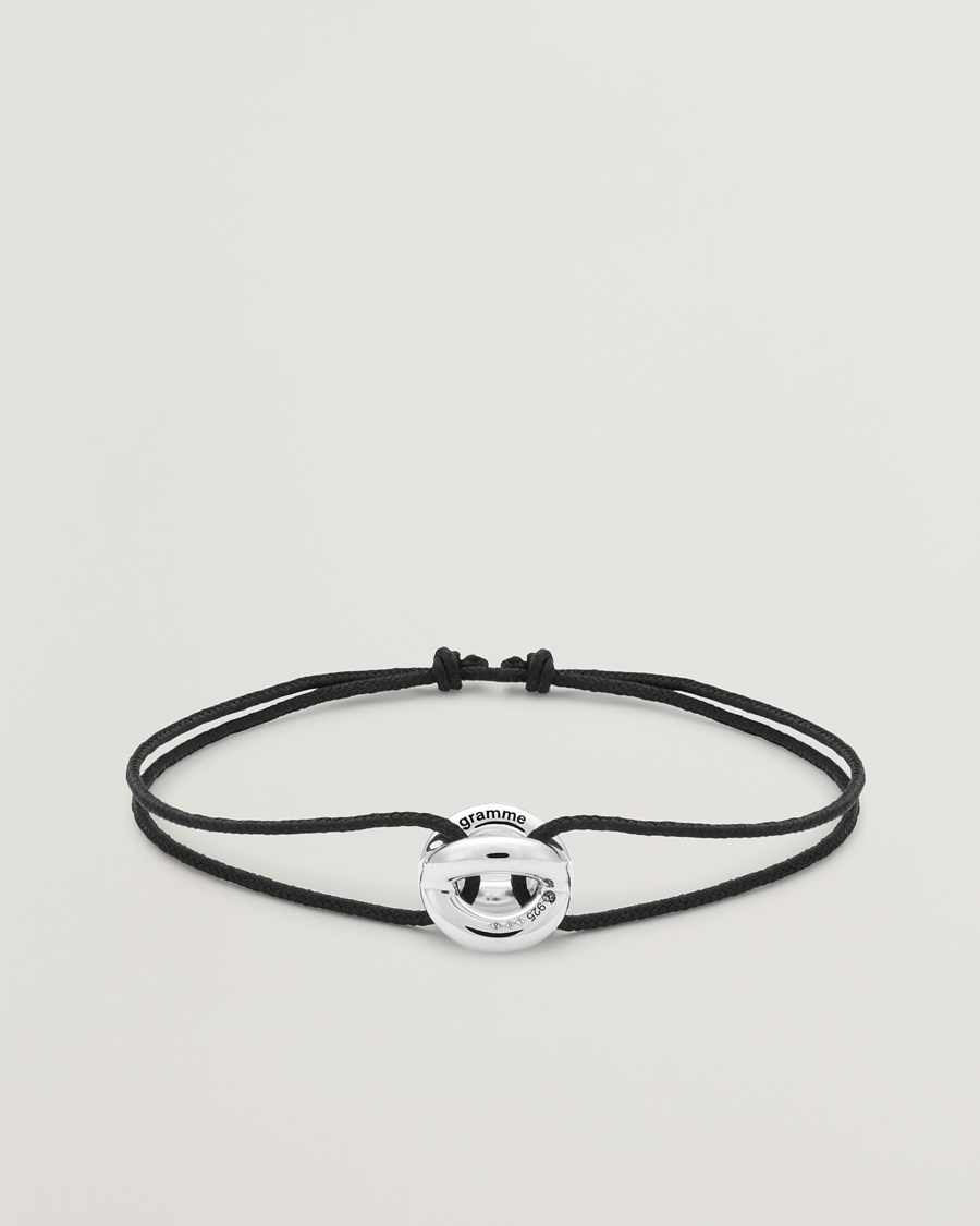 Herre | Smykker | LE GRAMME | Entrelacs Cord Bracelet Sterling Silver 3g