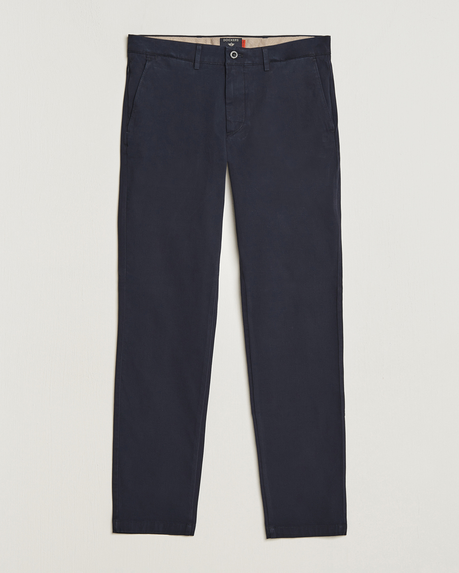 Herre | Bukser | Dockers | Cotton Chino Tapered Navy