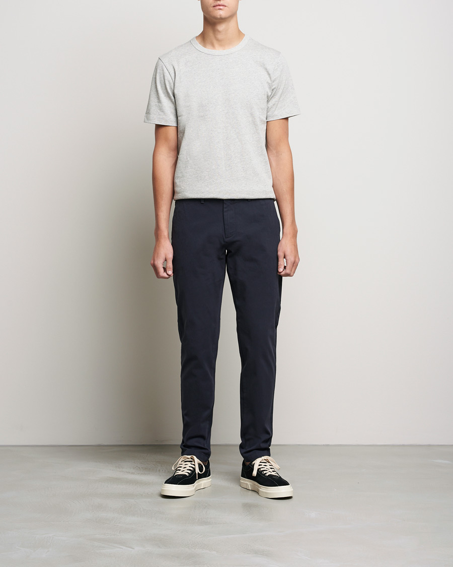 Herre | Bukser | Dockers | Cotton Chino Tapered Navy