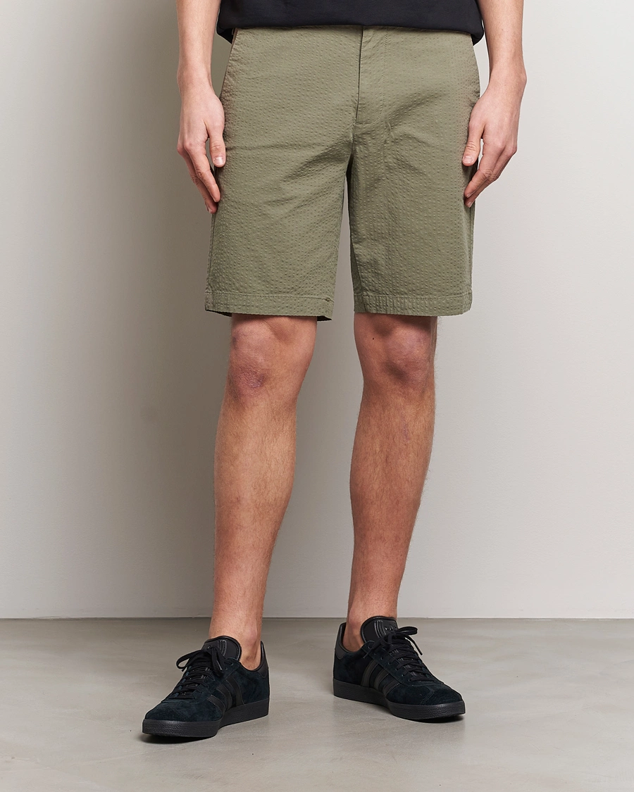 Herre | Shorts | Dockers | Cotton Stretch Seersucker Chino Shorts Camo