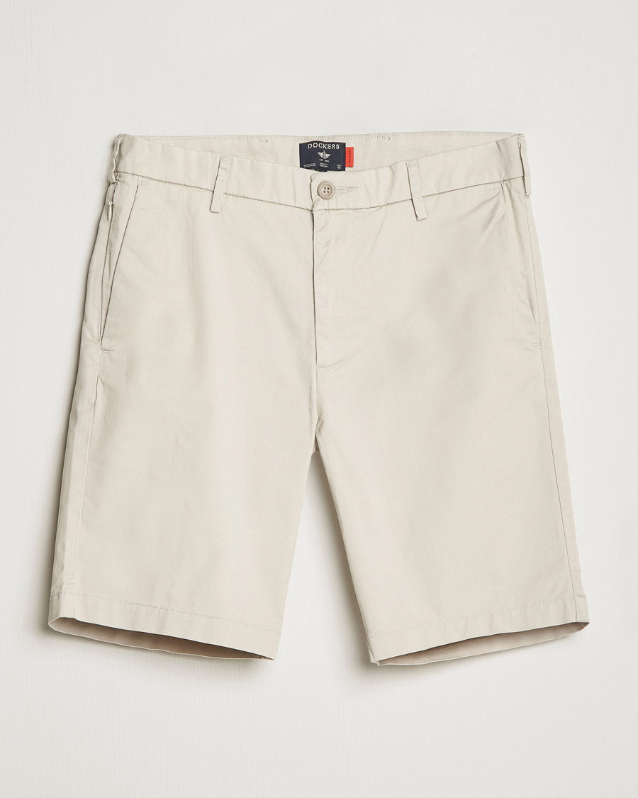 Herre | Shorts | Dockers | Cotton Stretch Twill Chino Shorts Grit