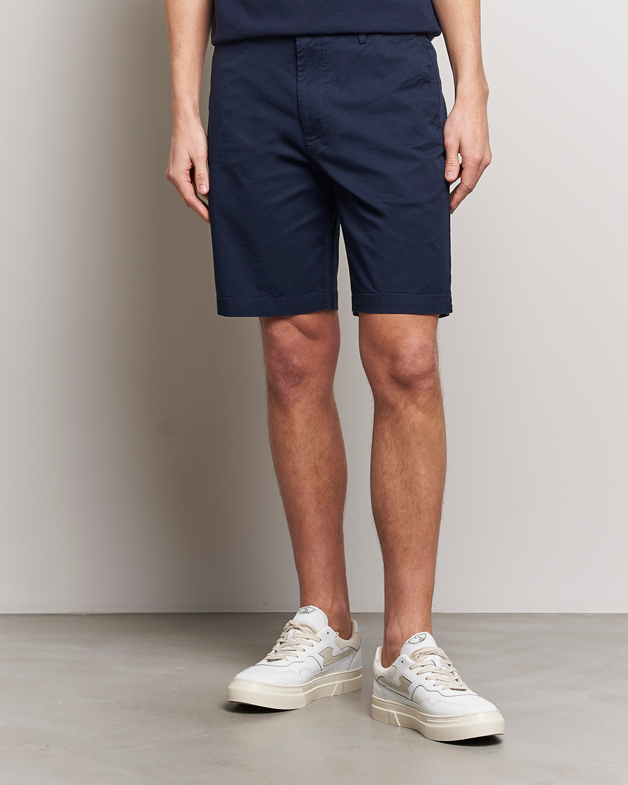 Herre | Shorts | Dockers | Cotton Stretch Twill Chino Shorts Navy Blazer