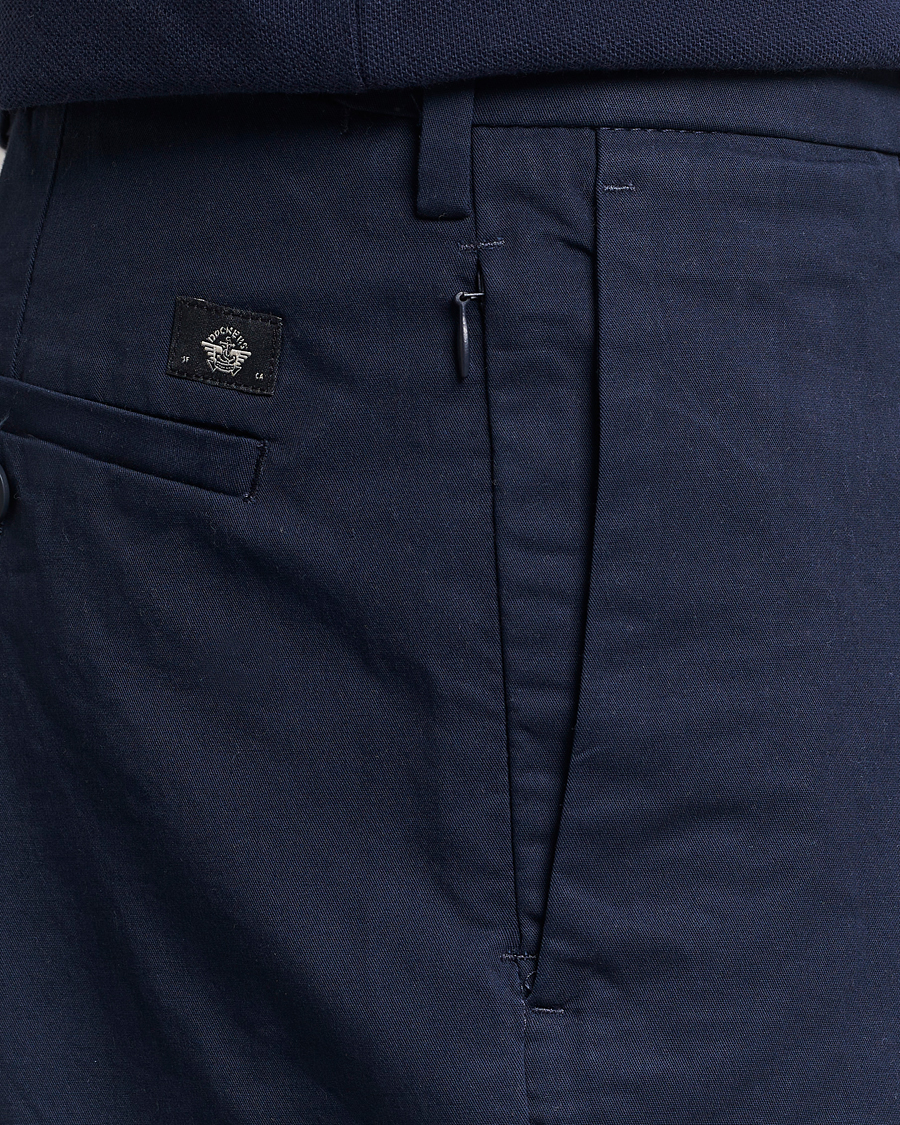 Herre | Shorts | Dockers | Cotton Stretch Twill Chino Shorts Navy Blazer