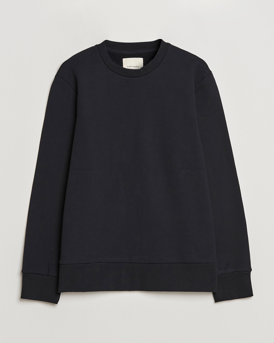 Herre | | A Day's March | Shaw Sturdy Fleece Sweatshirt Black