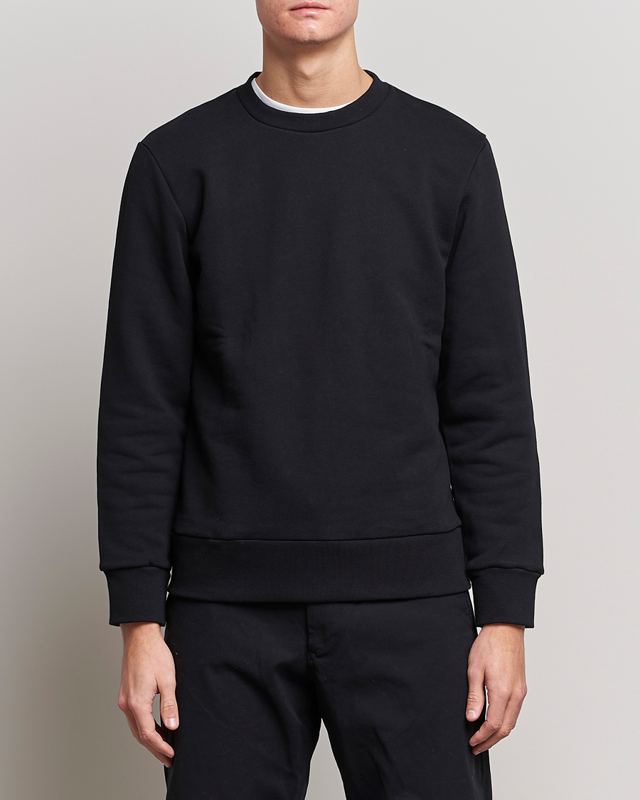 Herre | Gensere | A Day's March | Shaw Sturdy Fleece Sweatshirt Black