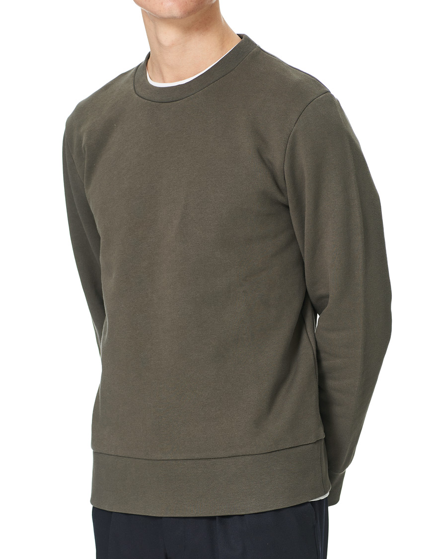 Herre | Gensere | A Day's March | Shaw Sturdy Fleece Sweatshirt Olive