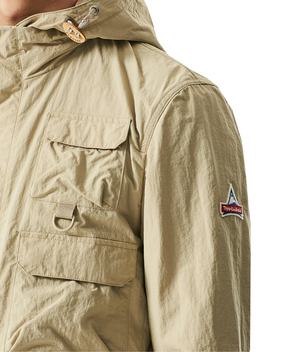 Herre | Jakker | Holubar | Eureka Nylon Hooded Field Jacket Beige