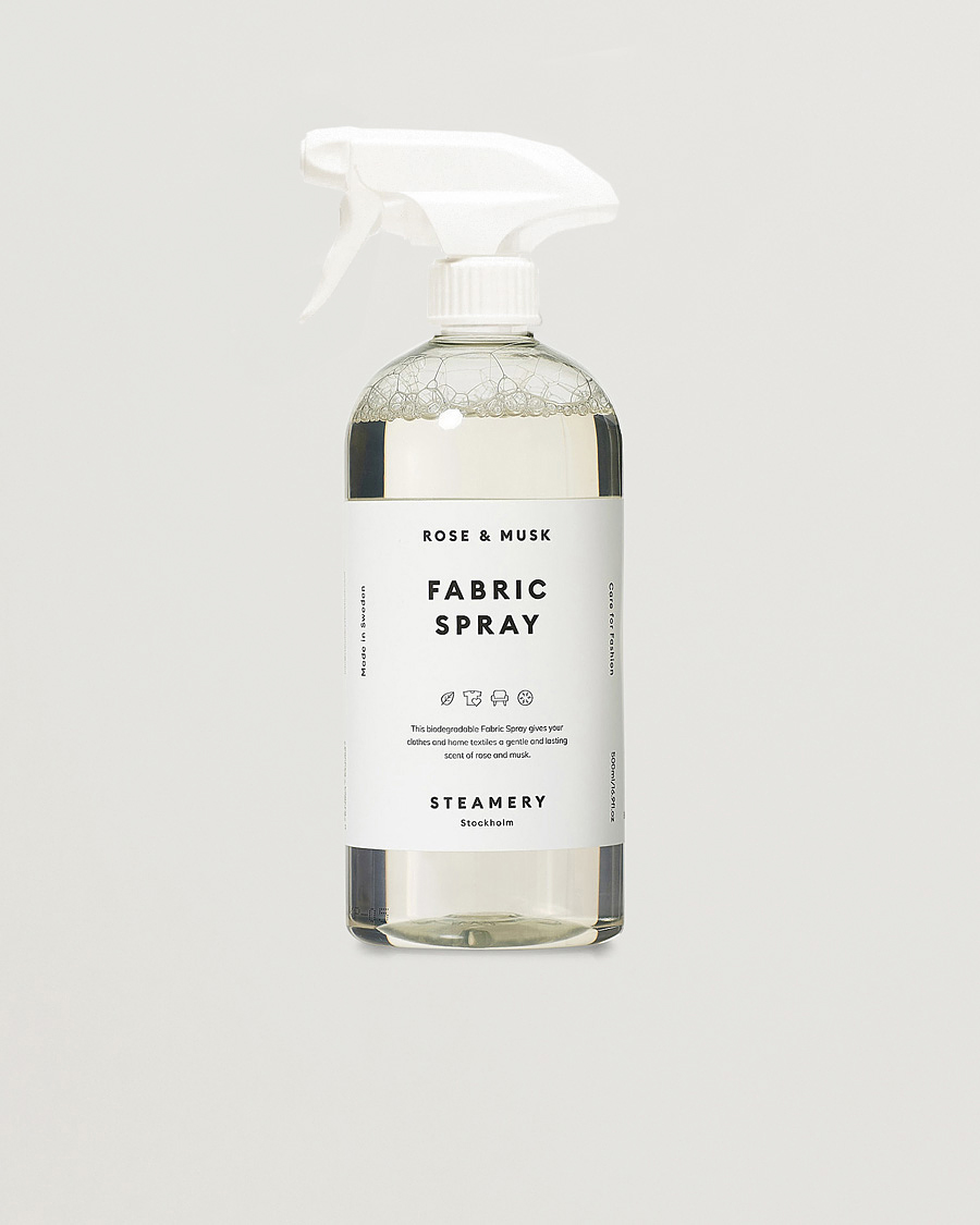 Herre | Pleie av plagg | Steamery | Fabric Spray Rose & Musk 500ml