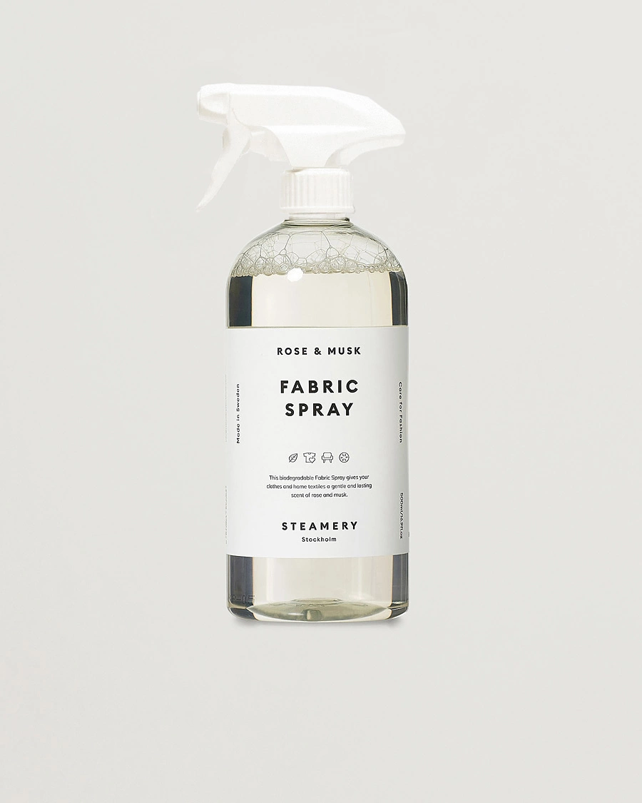 Herre | Pleie av plagg | Steamery | Fabric Spray Rose & Musk 500ml