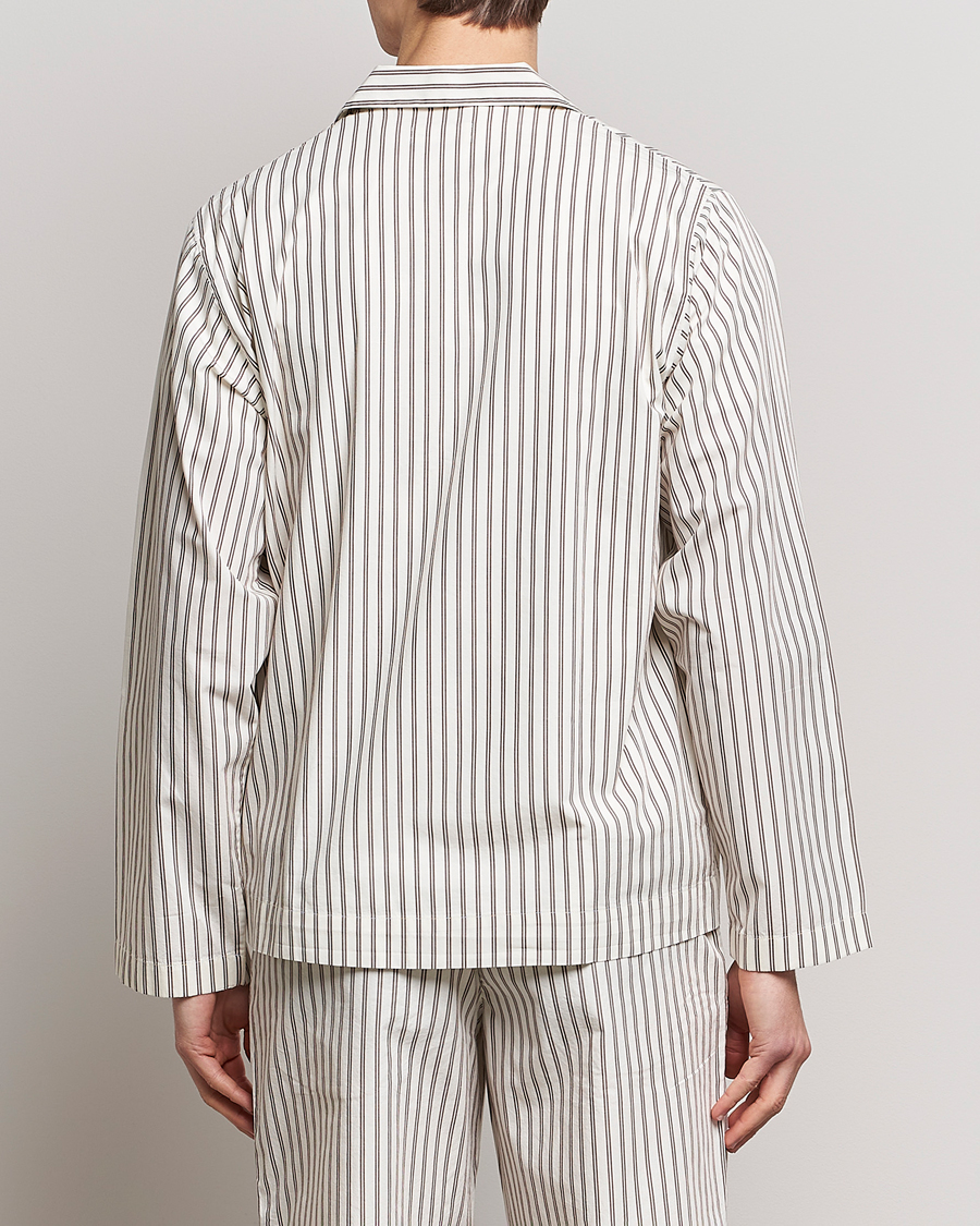 Herre | Pyjamaser og badekåper | Tekla | Poplin Pyjama Shirt Hopper Stripes