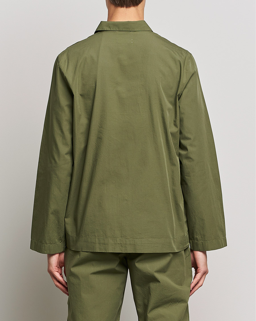 Herre | Pyjamaser og badekåper | Tekla | Poplin Pyjama Shirt Willow