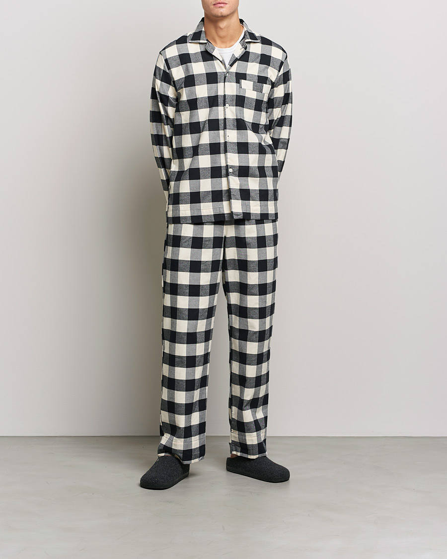 Herre | Pyjamaser og badekåper | Tekla | Pyjama Pants Black Gingham