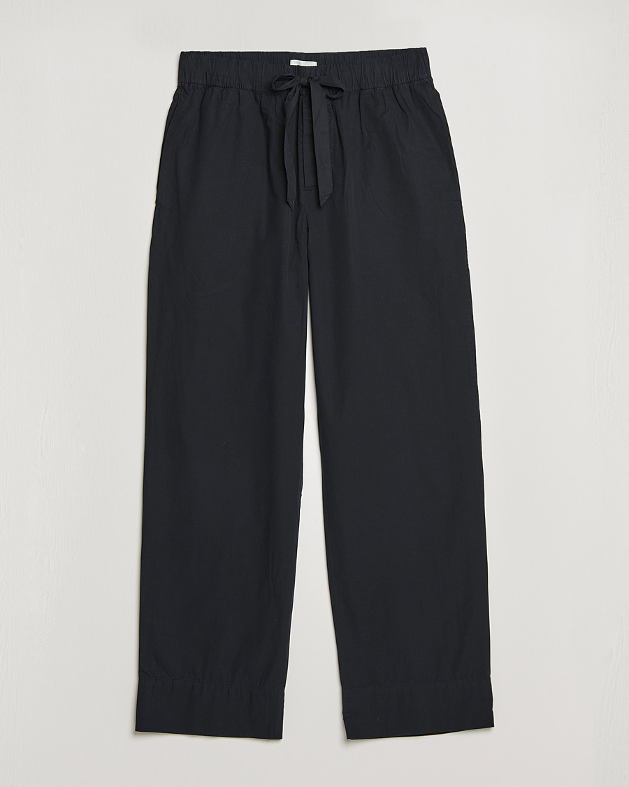 Herre | Pyjamaser og badekåper | Tekla | Poplin Pyjama Pants All Black