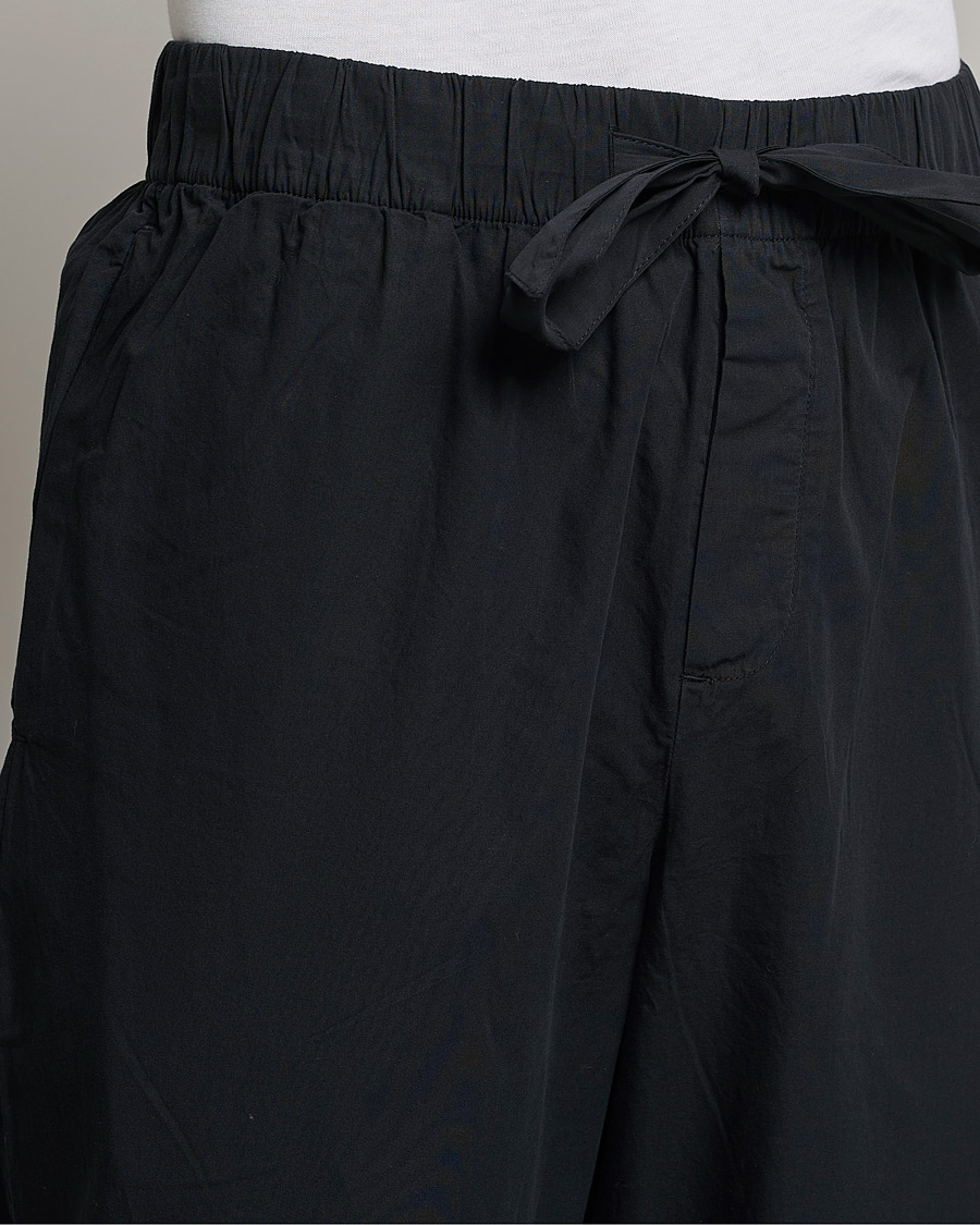 Herre | Pyjamaser og badekåper | Tekla | Poplin Pyjama Pants All Black