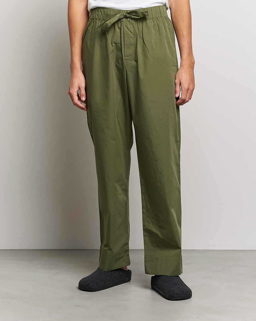 Herre | Pyjamaser og badekåper | Tekla | Poplin Pyjama Pants Willow