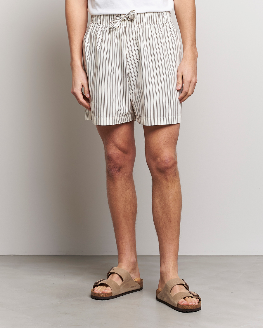 Herr | Kläder | Tekla | Poplin Pyjama Shorts Hopper Stripes