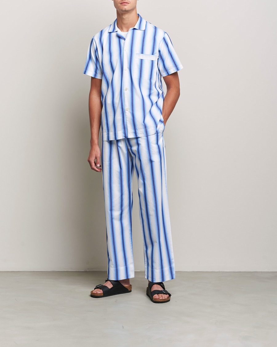Herre |  | Tekla | Poplin Pyjama Pants Blue Marquee