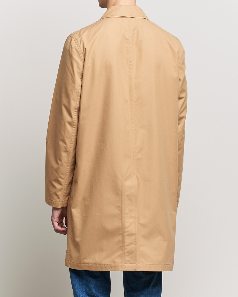 Herre | Jakker | Private White V.C. | Unlined Cotton Ventile Mac Coat 3.0 Warm Sand