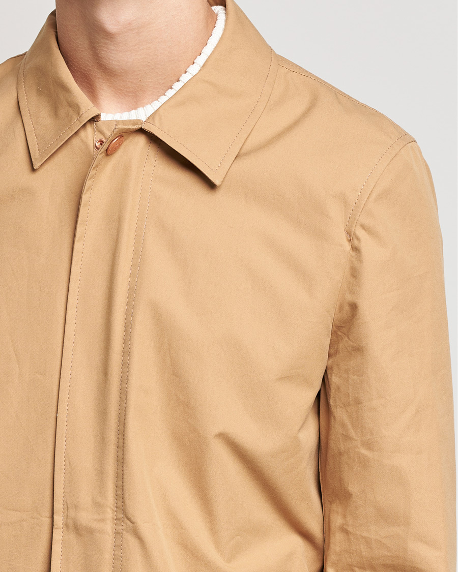 Herre | Jakker | Private White V.C. | Unlined Cotton Ventile Mac Coat 3.0 Warm Sand