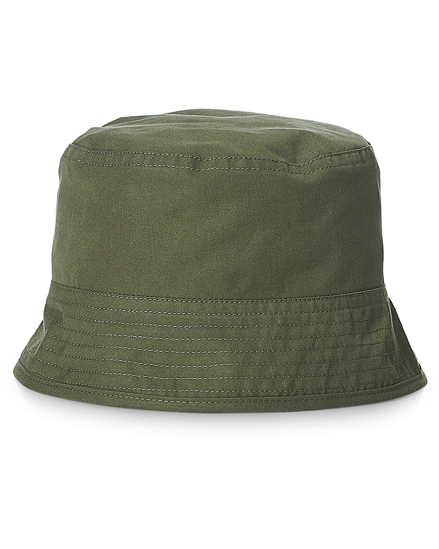 Herre | Hatt | Private White V.C. | Reversible Ventile Bucket Hat Olive