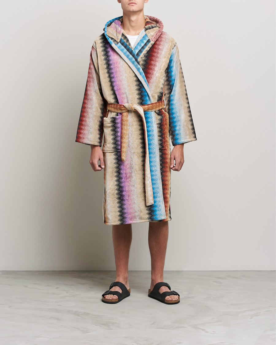 Herre | Pyjamaser og badekåper | Missoni Home | Byron Bathrobe Multicolor