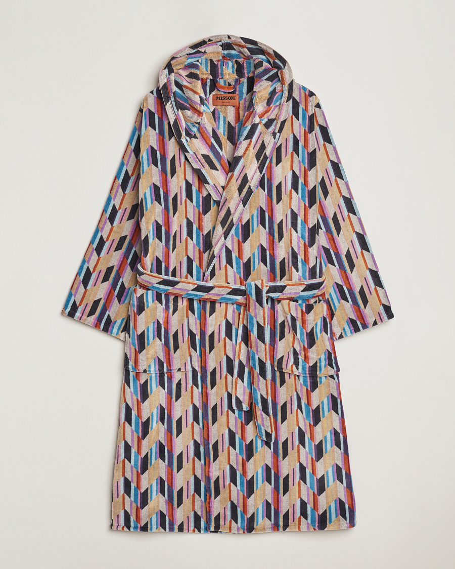 Herre | Pyjamaser og badekåper | Missoni Home | Brody Bathrobe Multicolor