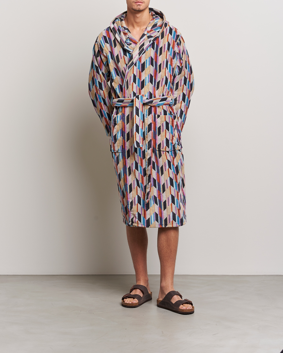 Herre | Pyjamaser og badekåper | Missoni Home | Brody Bathrobe Multicolor