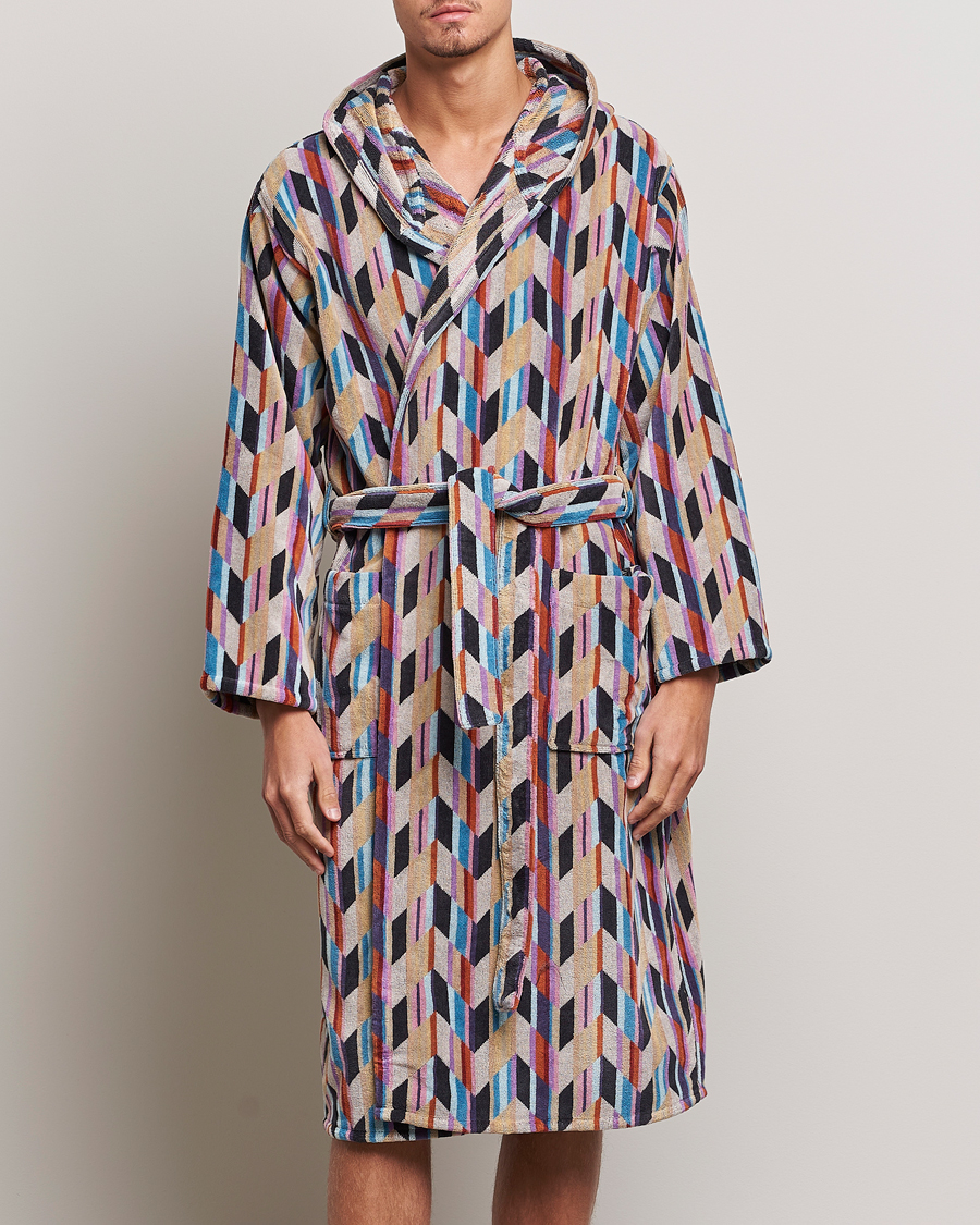 Herre | Pyjamaser og badekåper | Missoni Home | Brody Bathrobe Multicolor