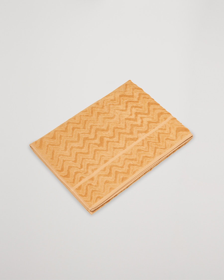Herre | Missoni Home Rex Bath Sheet 100x150cm Rust | Missoni Home | Rex Bath Sheet 100x150cm Rust