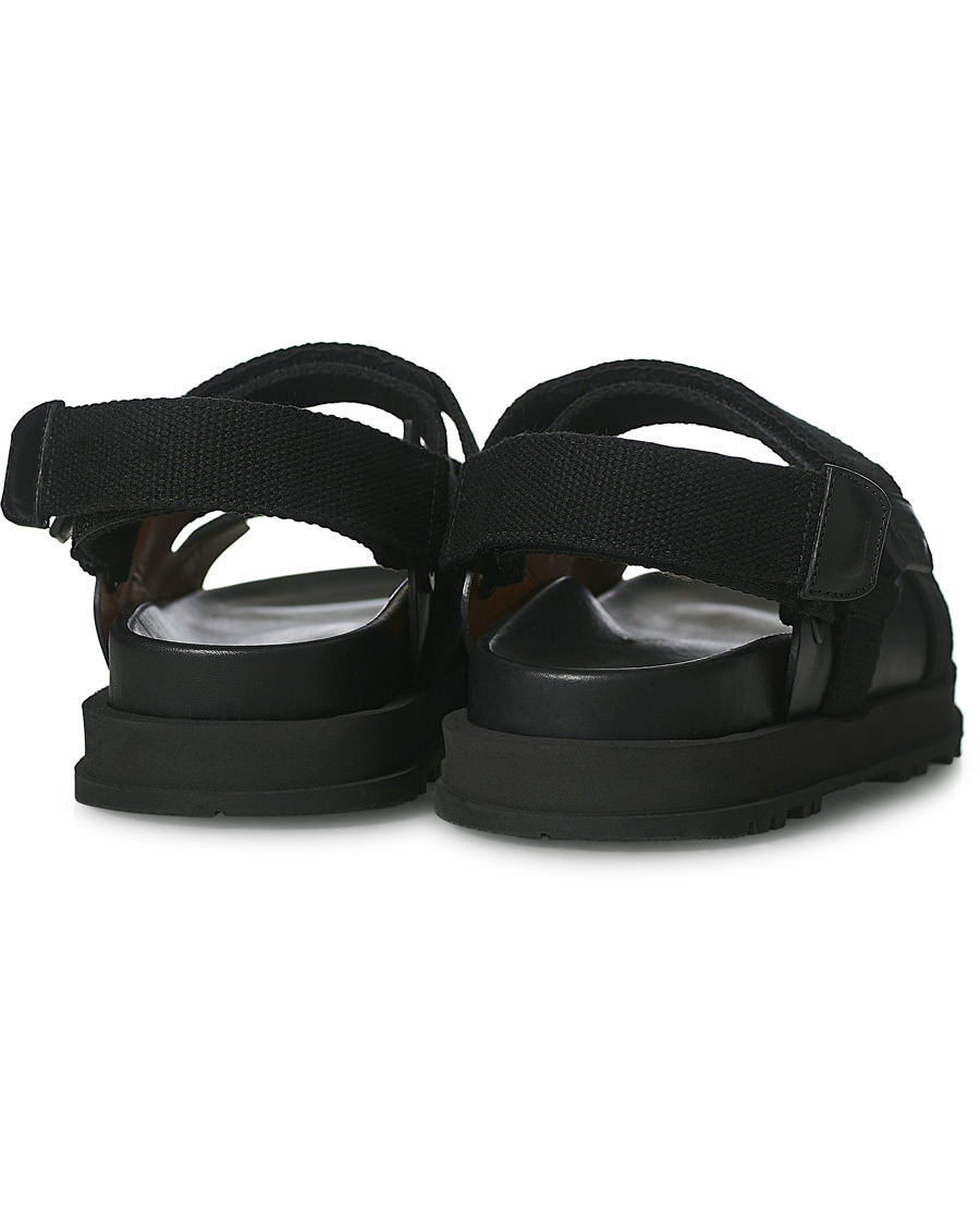 Herre | Buttero Pier Leather Sandal Black | Buttero | Pier Leather Sandal Black