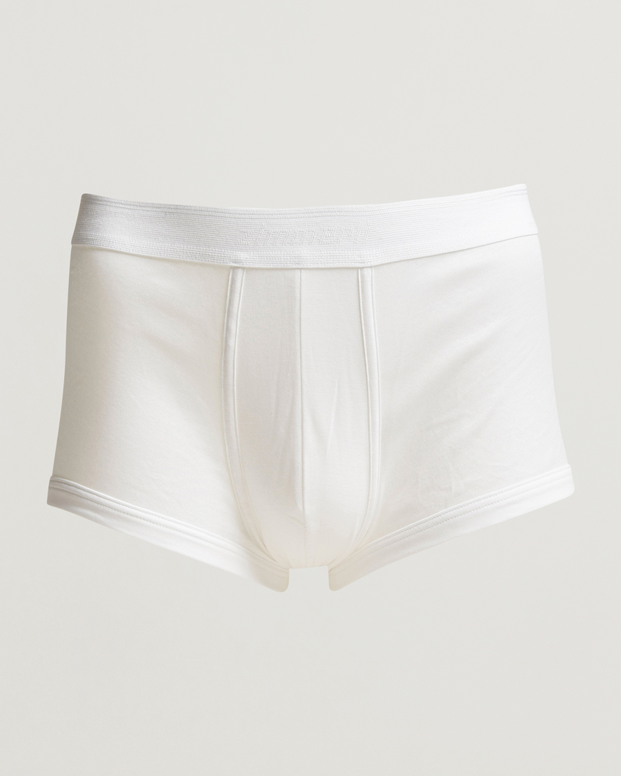Herre | Undertøy | Zimmerli of Switzerland | Mercerized Cotton Boxer Briefs White