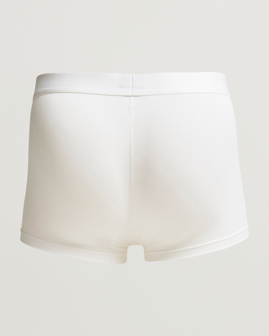 Herre | Underbukser | Zimmerli of Switzerland | Micro Modal Boxer Briefs White