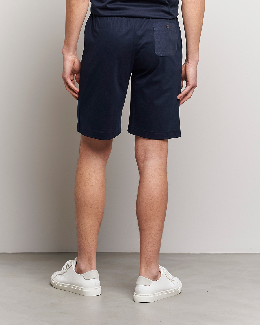 Herre | Pyjamaser og badekåper | Zimmerli of Switzerland | Cotton/Modal Loungewear Shorts Midnight