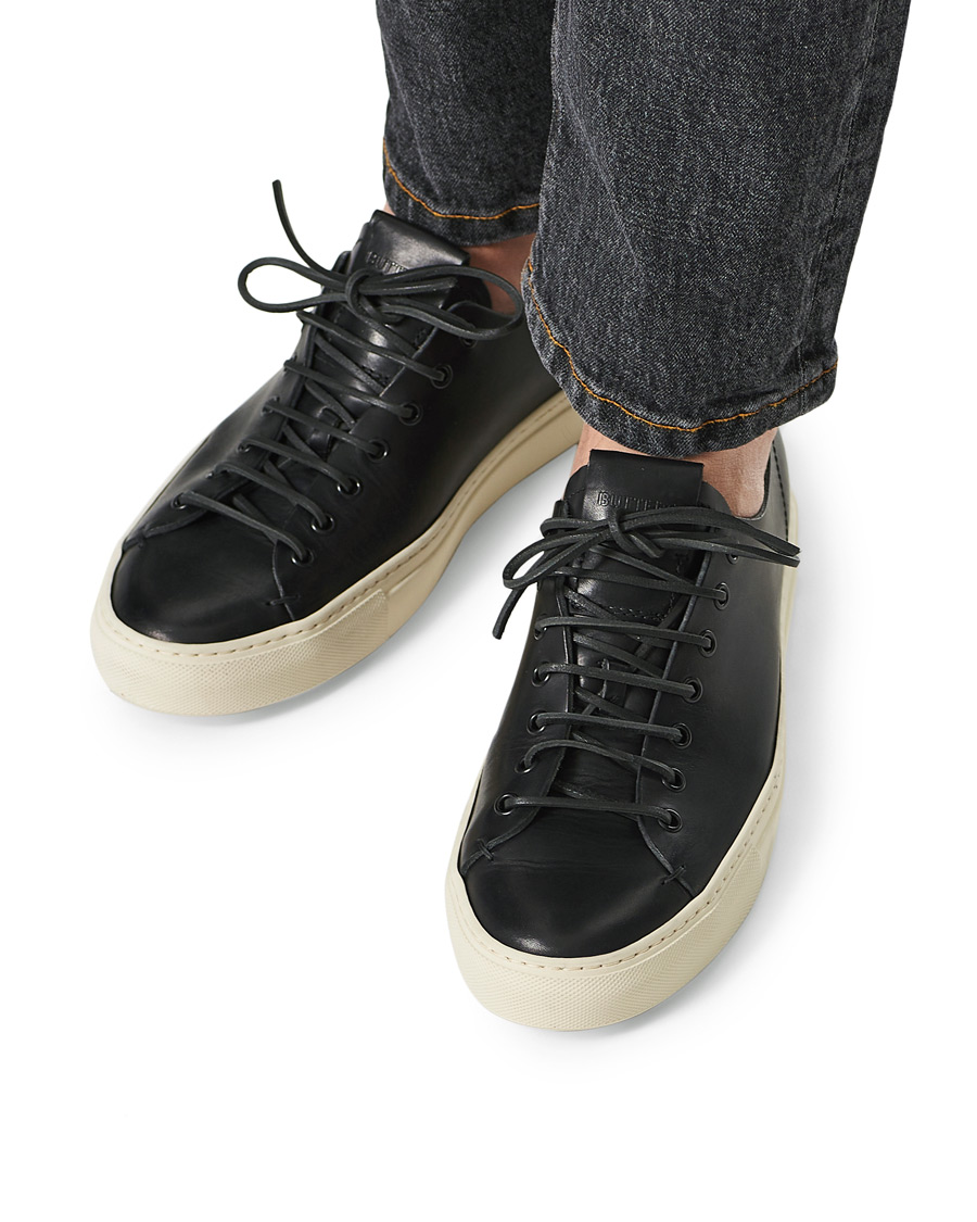 Herre | Buttero Calf Sneaker Black | Buttero | Calf Sneaker Black